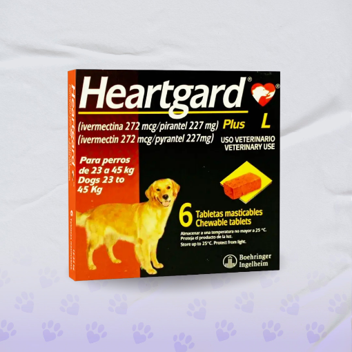 Imagen de Heartgard Plus L - 272 mcg. Unidad- CAFE