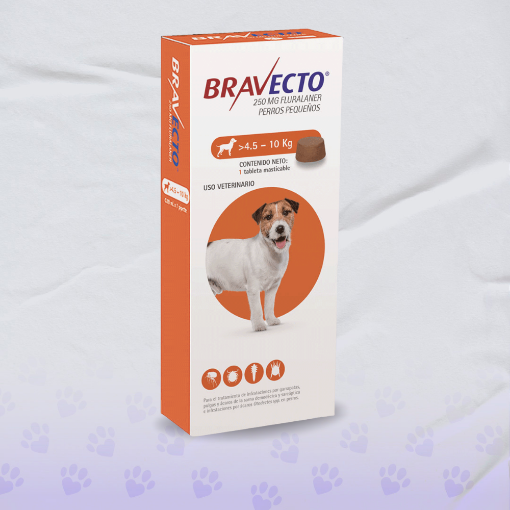 Imagen de Bravecto 3M 250 Mg 4,5-10 kg