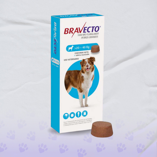 Imagen de Bravecto 3M 1000 Mg 20-40 kg