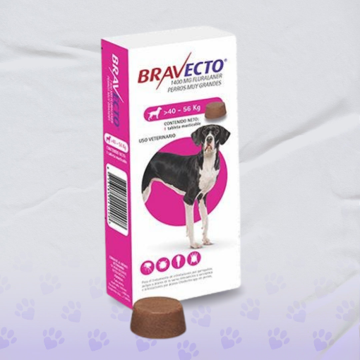 Imagen de Bravecto 3M 1400 Mg 40-56 k